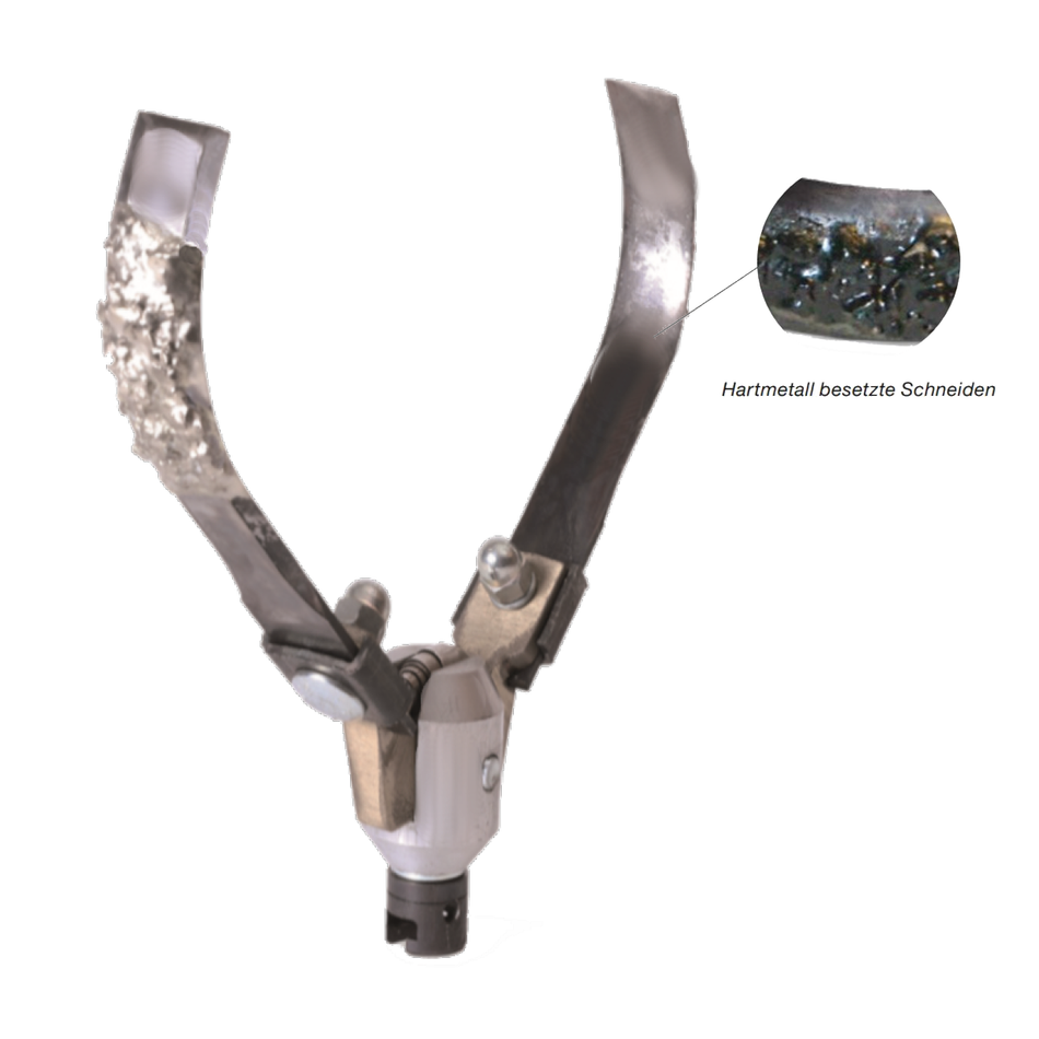 Expanderschneider/Expanderschneidkopf 16x75 mm, Hartmetall bestückt - Syskan - Online Shop: Abwassertechnik