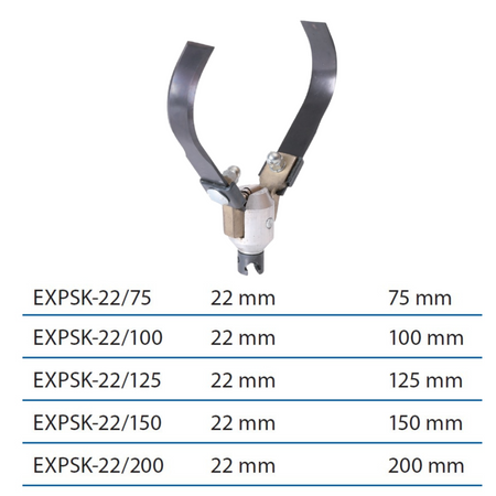 Expanderschneider/Expanderschneidkopf 22x150 mm