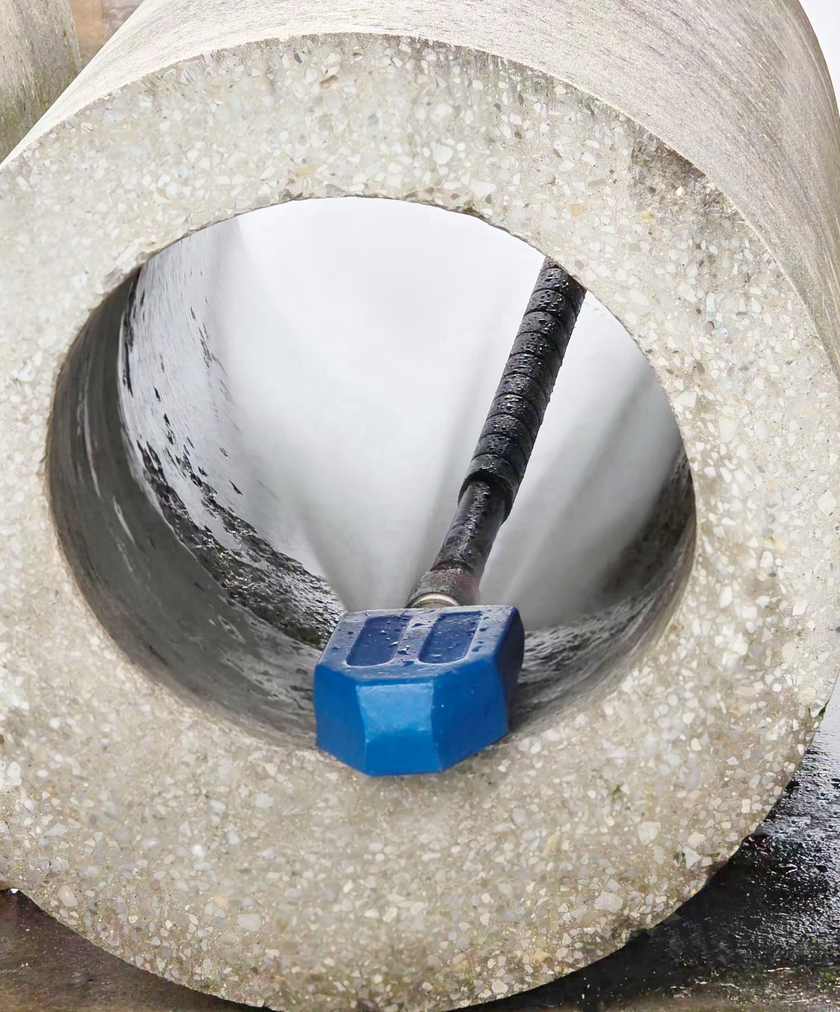 Flunder 1/2", Sohlenreiniger, Flachkörperdüse mit Keramikeinsätzen