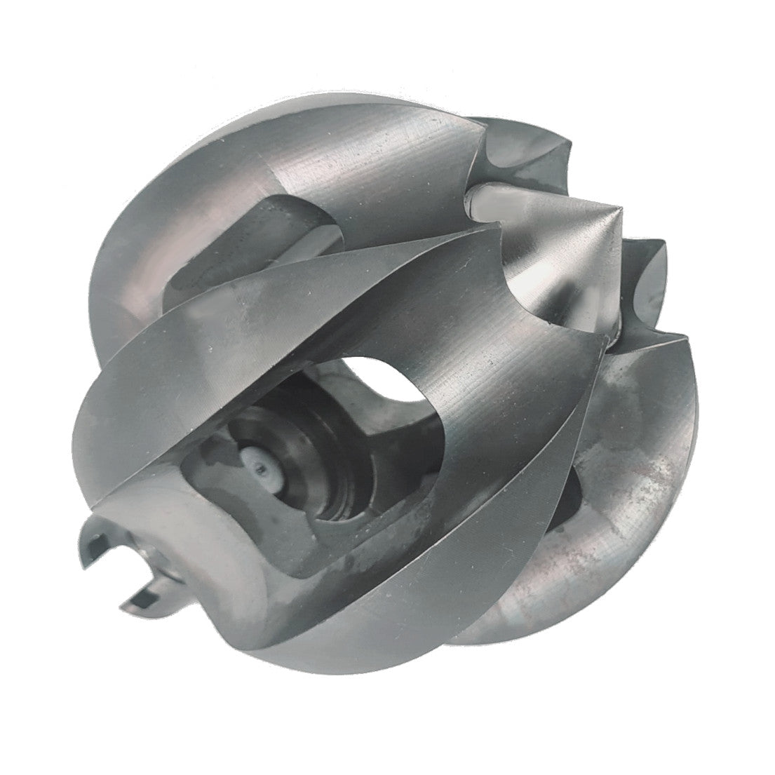 Milling nipple 16 mm coupling x Ø 40 mm, spiral attachment, milling tool