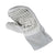 Guide glove with rivets, work glove white left