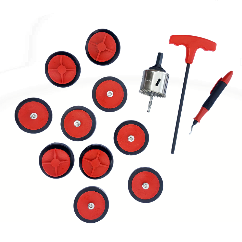 Rohrpflaster Durchmesser 54 mm - 10er Set, als Reparaturverschluss - Syskan - Online Shop: Abwassertechnik
