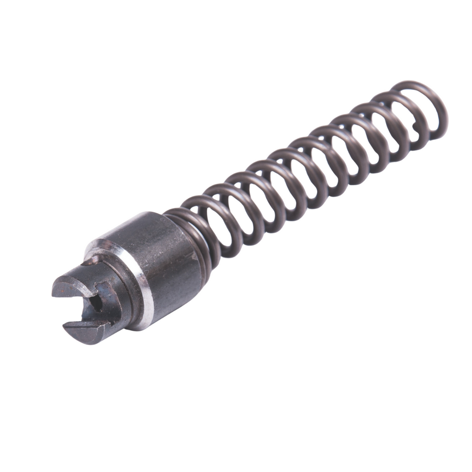 Straight drill for 16 mm coupling, with ring-jacket lock, spiral attachment