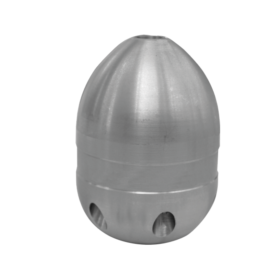 Granatbombe 1/2" lang, mit Vorstrahl und Stahleinsätzen, ExPJ Reinigungsdüse