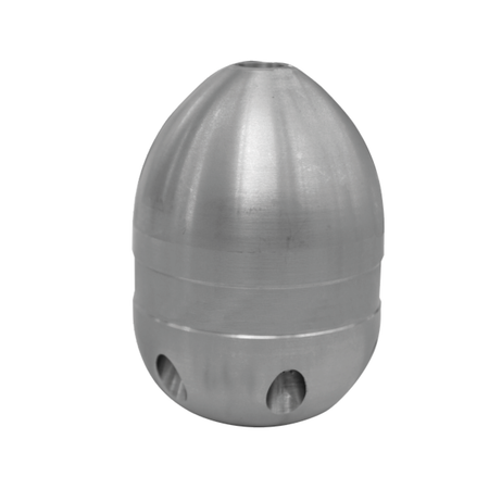 Granatbombe 1/2" lang, Vorstrahl und Stahleinsätzen, ExPJ Reinigungsdüse - Syskan - Online Shop: Abwassertechnik