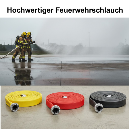 Flachschlauch "Universal" schwarz, Industrieschlauch