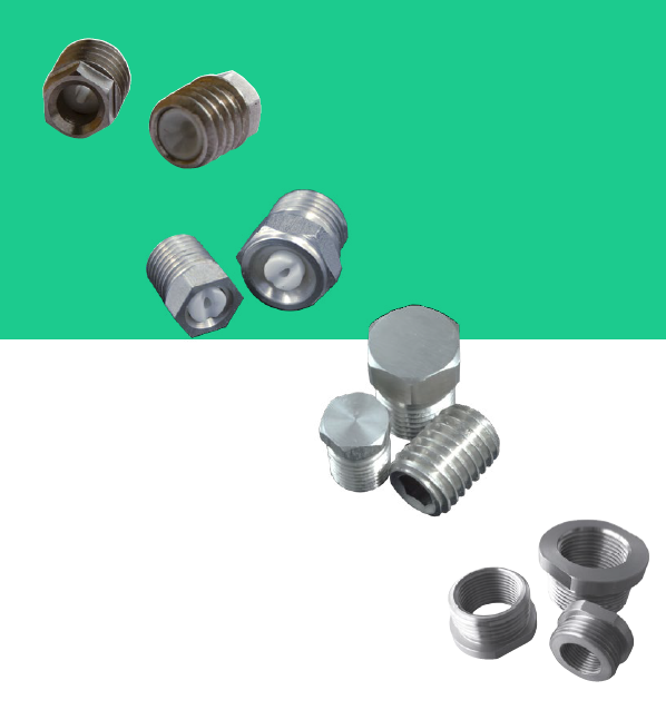 Round ceramic nozzle insert M 4 ASK