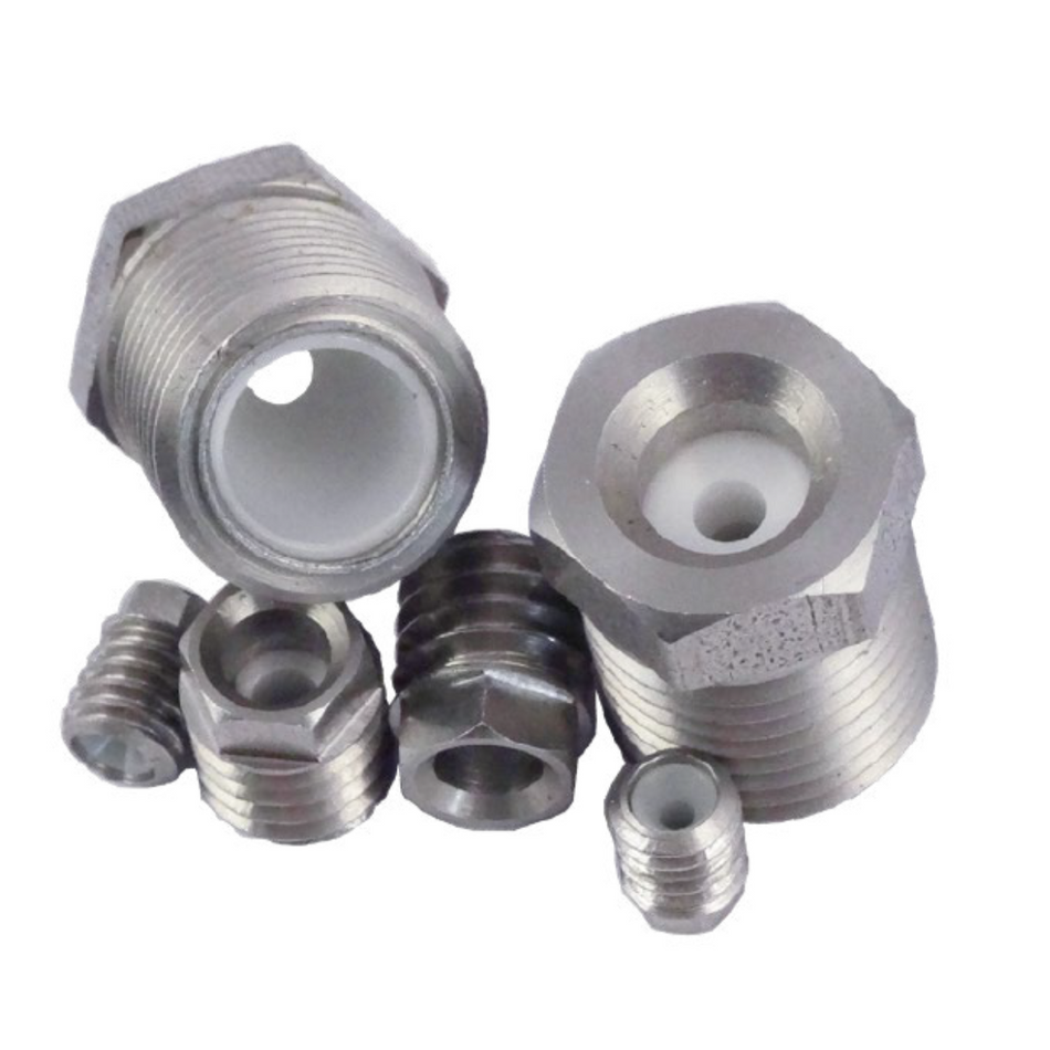 Ceramic nozzle insert round, R 1/4" ASK LG 22 NPT