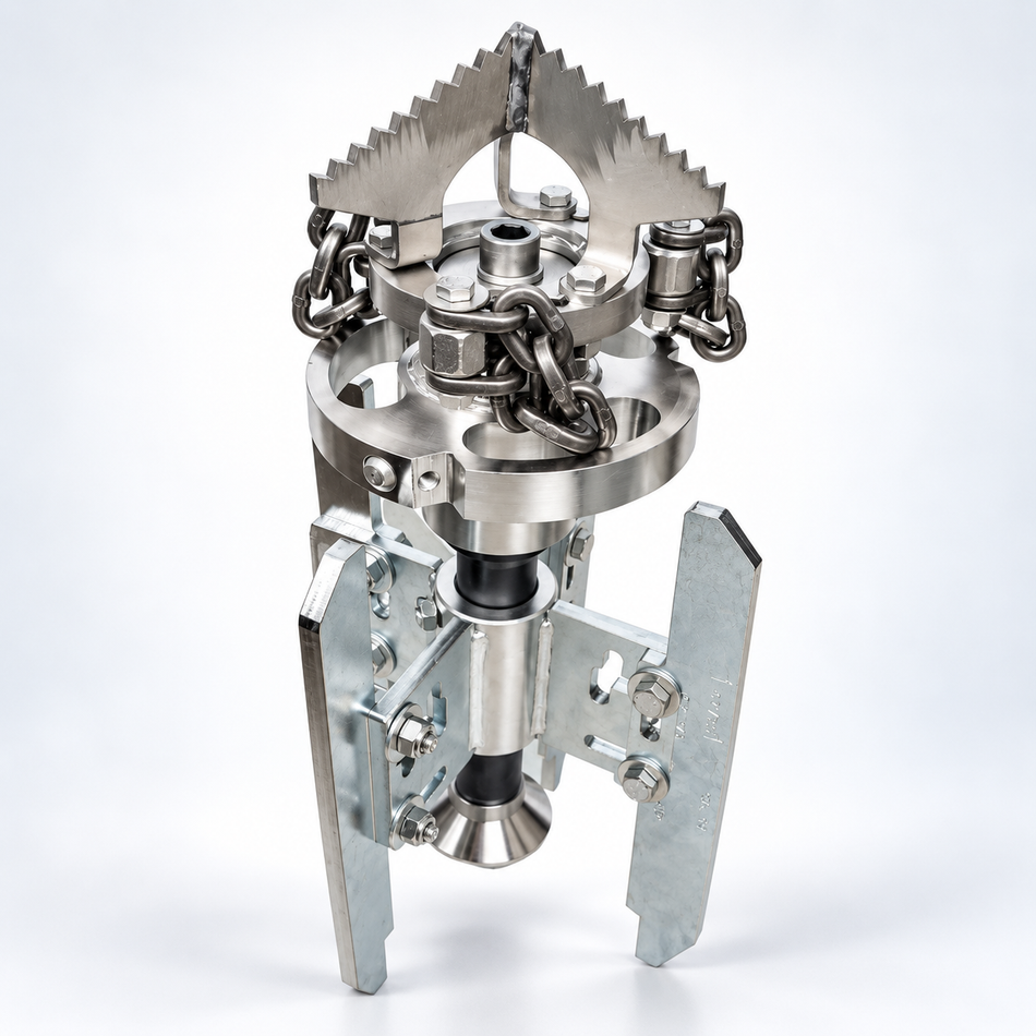 Chain flail Spider 250, 1" DN 250-400