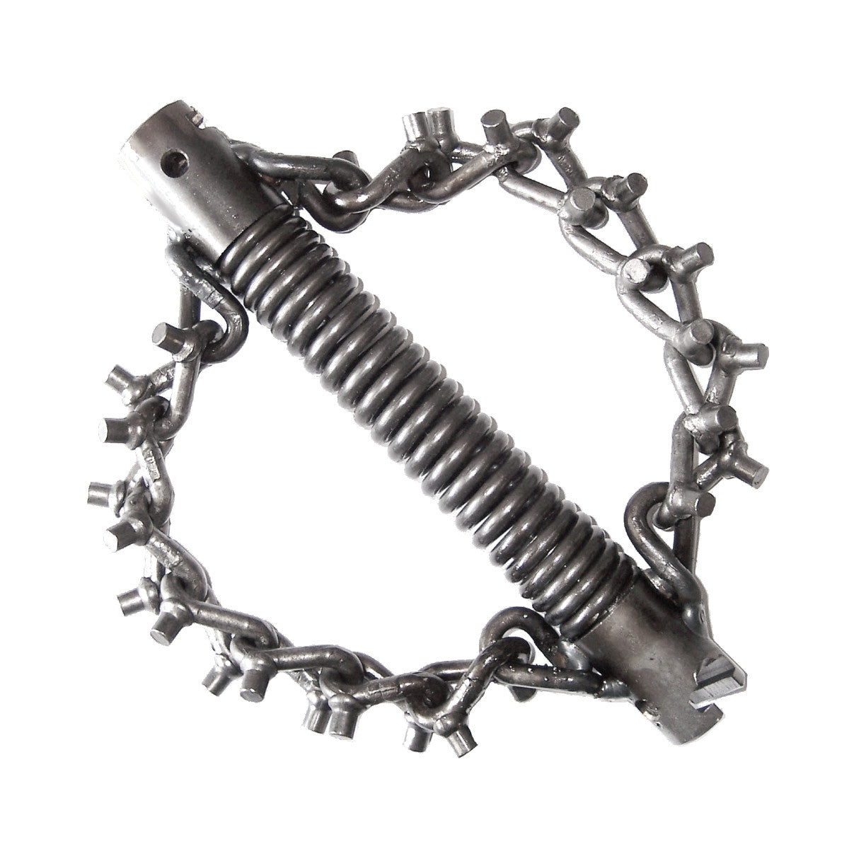 Chain flail 32 mm coupling, 2 cam chains, spiral attachment