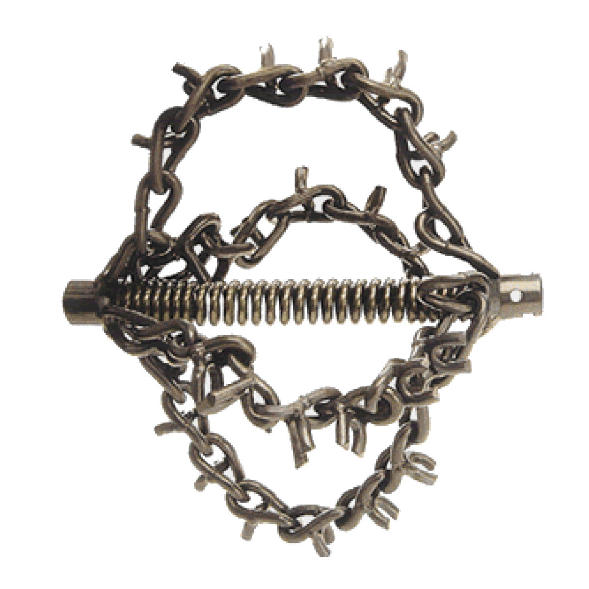 Kettenschleuder 32 mm Kupplung, 4 Nockenketten, Spiralaufsatz