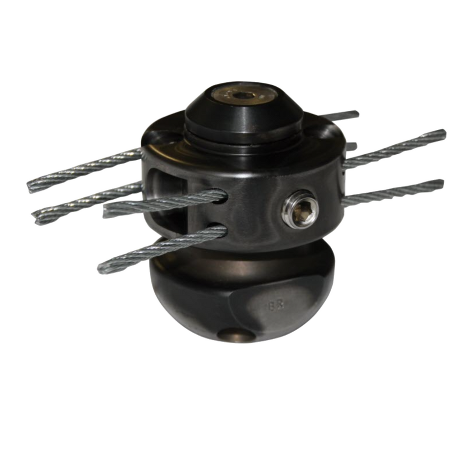 Chain slinger Spider 50, 1/2" DN 100, with steel wire