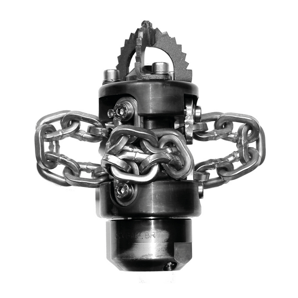 Chain slinger Spider 60, 1/2" DN 80-150