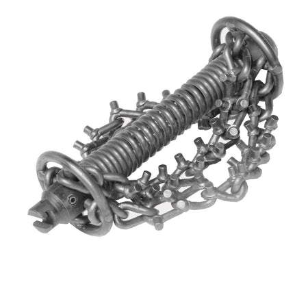 Chain flail 32 mm, with ring, DN 175, 4 cam chains, spiral attachment