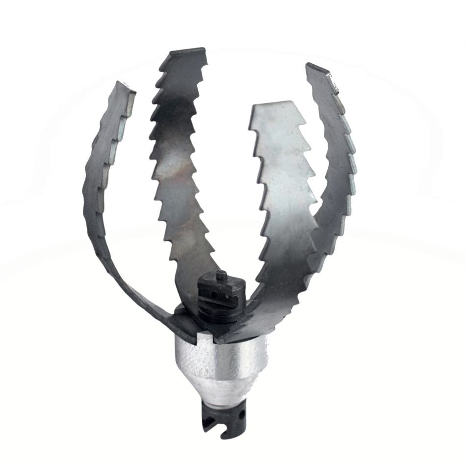 Kombi-Wurzelschneider 22 x 90 mm, Spiralaufsatz