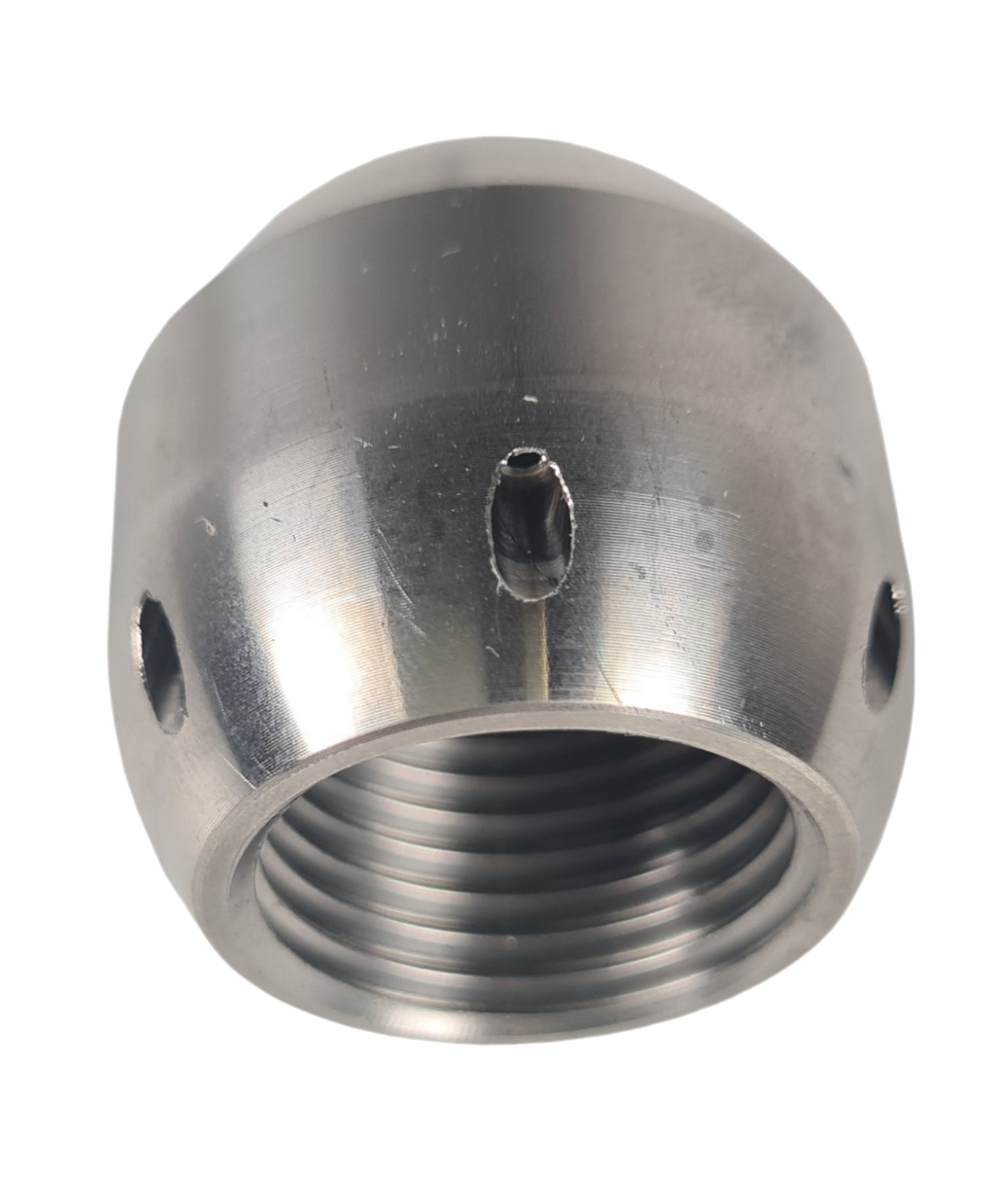Ball nozzle 1/2", drilled with 6 rear jets, 1 forward jet