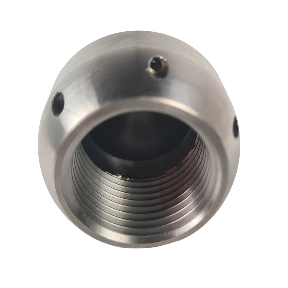Ball nozzle 1/2", drilled with 6 rear jets, 4 forward jets