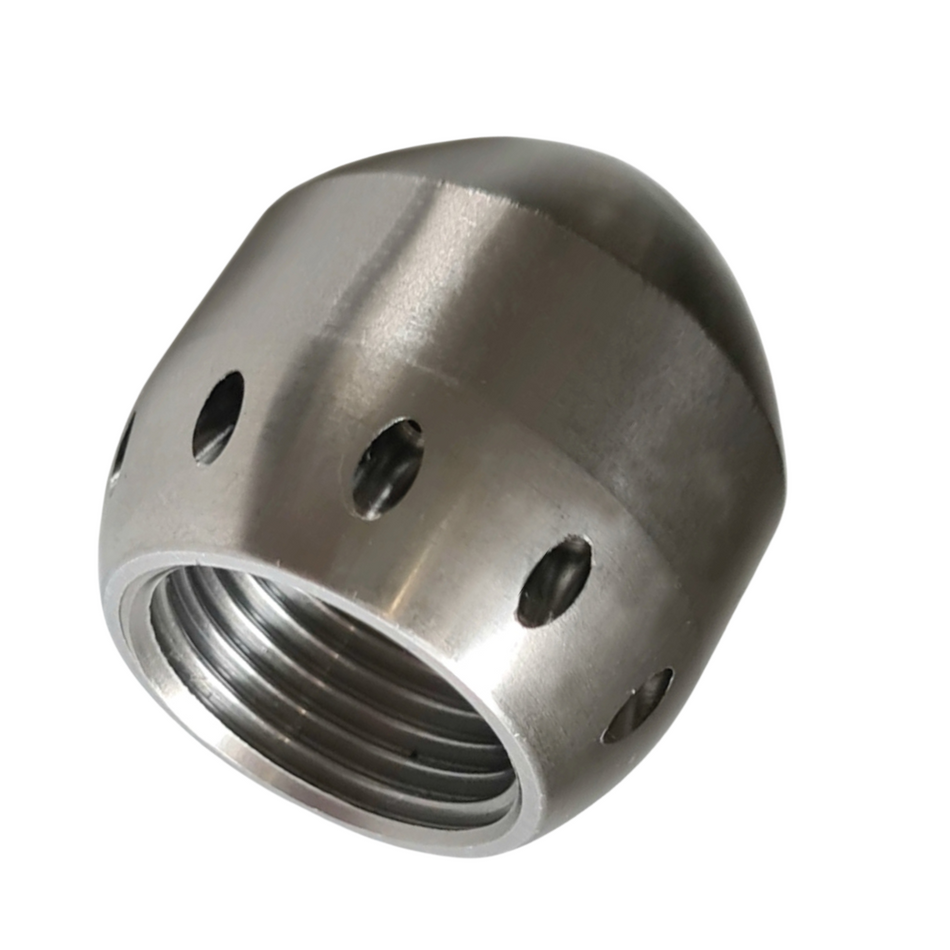 Kugeldüse 1/2", 10x Rückstrahl gebohrt, 1x Vorstrahl