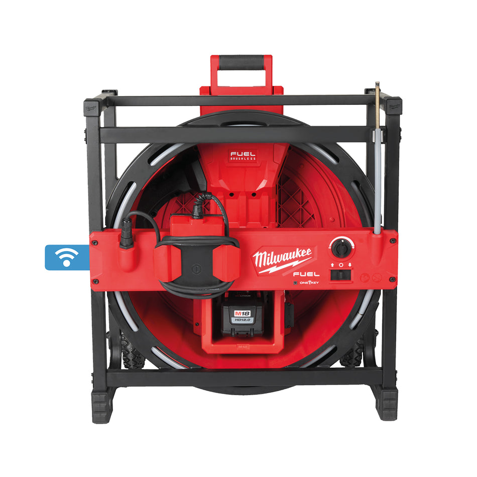 Déboucheur de canalisations haute vitesse M18 HSFSM-122 8 mm avec batterie et chargeur Forge