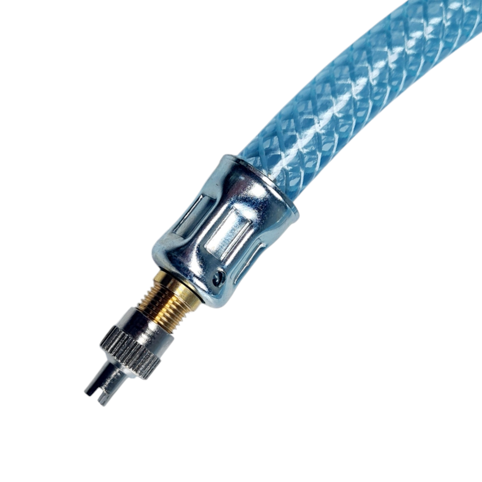 Rohr-Absperrblase Plugy Z3-4 - Reifenventil und 1-5 m Druckluftschlauch