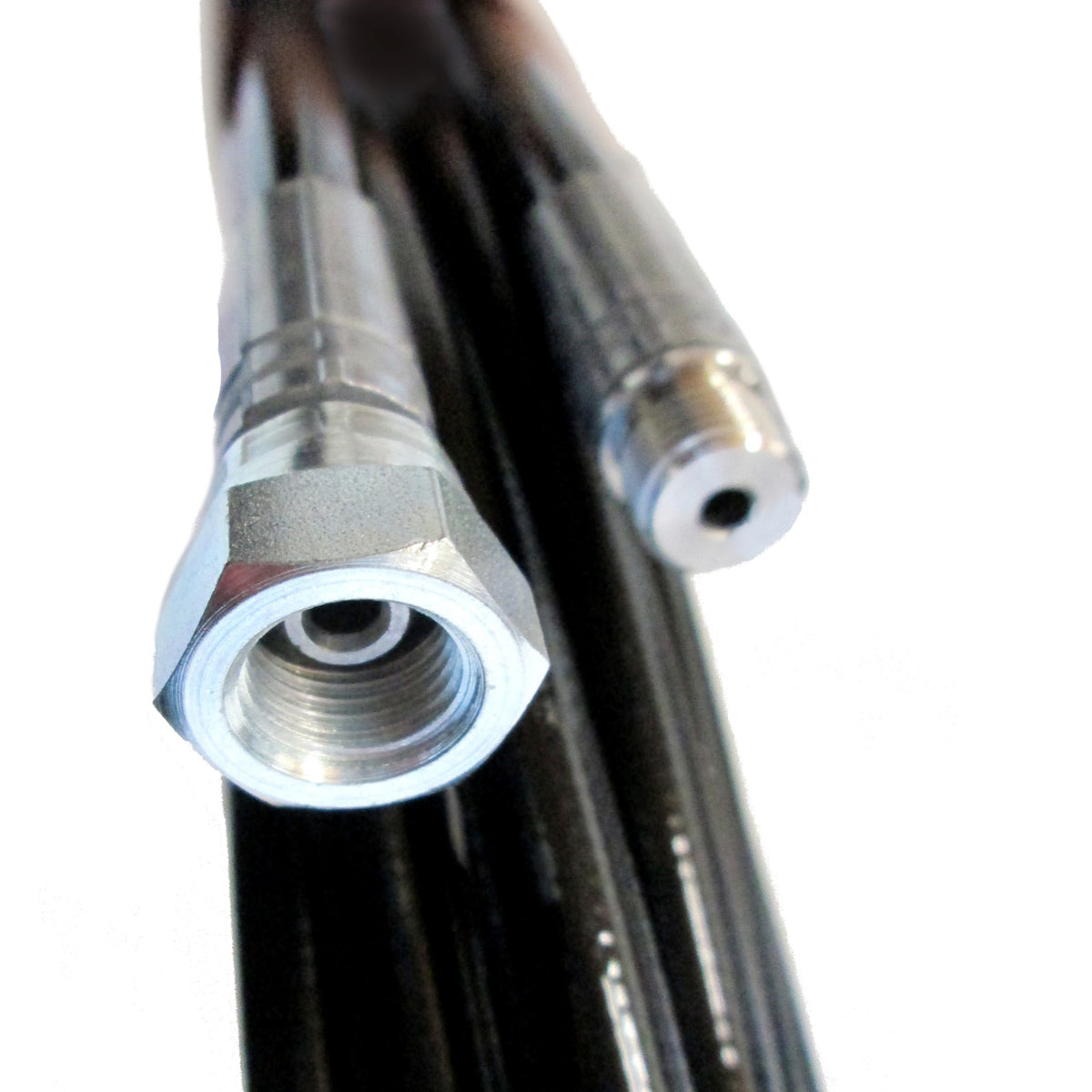 HD-Reinigungsschlauch DN 6 schwarz, 1/4" BSP, 190 bar