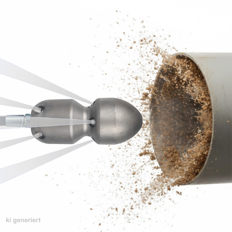 Turbobombe TB100 1", Rohrreinigungsdüse