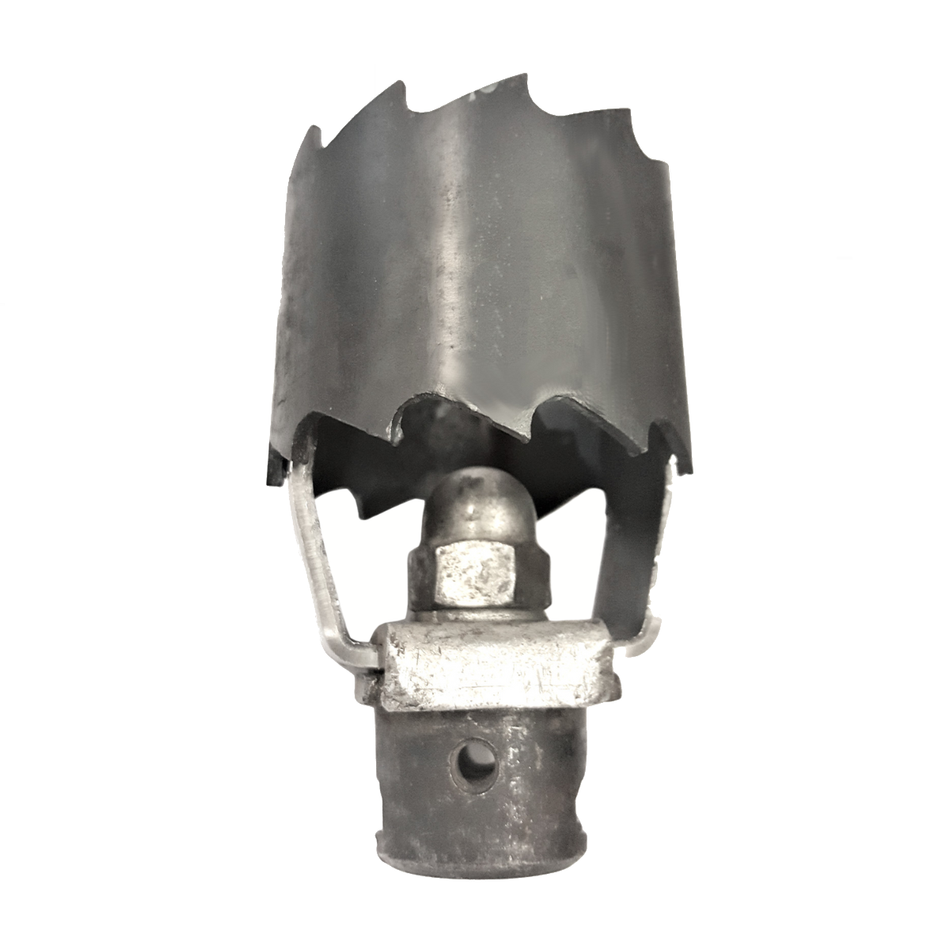Root cutter 22 x 150 mm, pipe cleaning spiral attachment